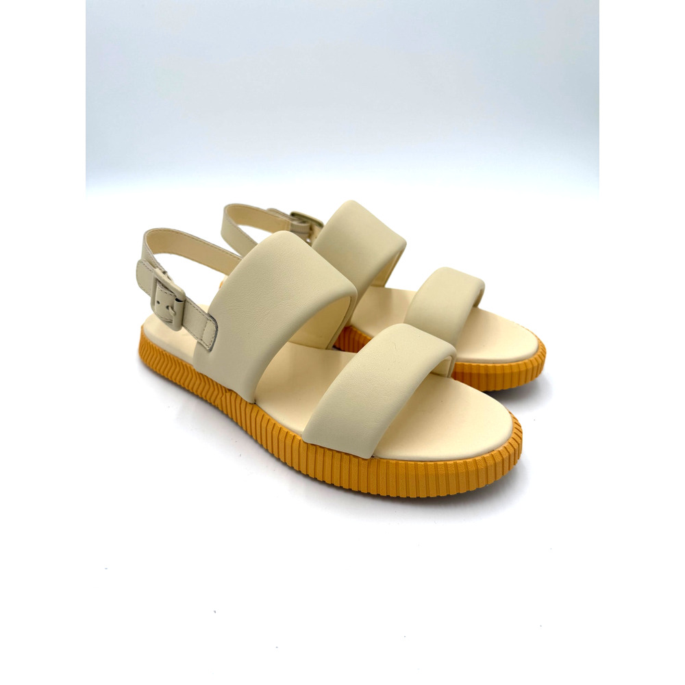NEW! Sorel Women's Ona Streetworks Sandal - Honey White/Yellow Ray - Women's 10